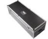 Custom Wave Foam Aluminum Flight Cases For Display , Black Flight Case