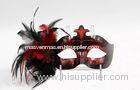 9 Inch Venetian Eye Macrame Mask Unique For Masquerade Ball