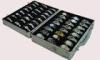 Silver Aluminum Watch Cases / Watch Boxes With Lock For Packing Watches