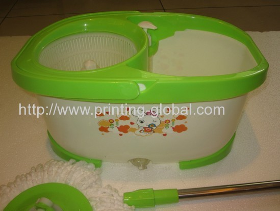 Hot stamping foil for dewatering mop bucket/PP dewatering mop bucket