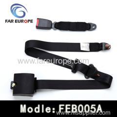 Three points retractor seat belt