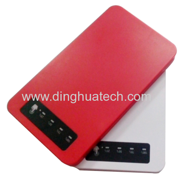 High quality Ultra-thin mobile power supply with single USB output