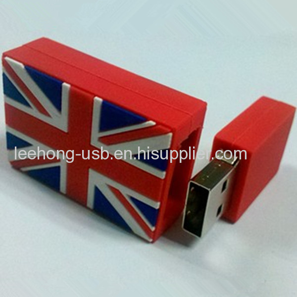 UK National flag shapedusb flash drive