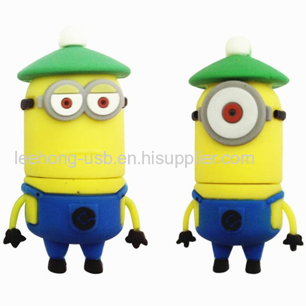 Movie cartoon figure minions usb memory stick 