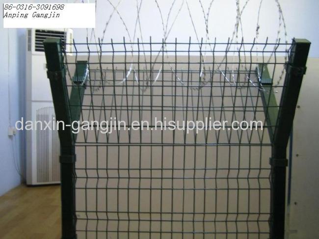 steel wire welded airport fence