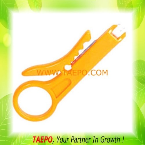 Plastic network LAN cable stripper