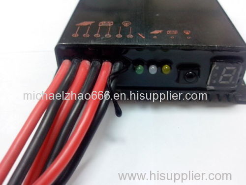 Waterproof solar charge controller with built in 100w led driver for solar led street light