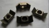 v type nut threaded