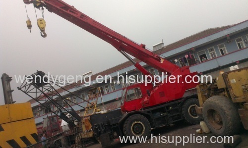 25ton Used Kobelco Rough Terrain Crane KR250-II-used rough terrain crane