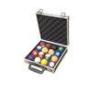 2mm EVA Plastic Handle Aluminum Snooker Ball Case 370*262*80mm for Display