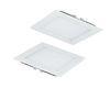 6W LED Flat Panel Lighting , Cool / Warm / Pure White LED Light