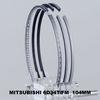 MITSUBISHI PISTON RING 6D34T 104MM FOR TRUCK ENGINE PARTS