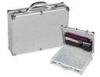 Aluminum Laptop Carrying Cases with Combination Lock , Silver ABS Panel