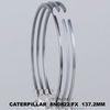 Caterpillar OEM 8N0822 Air Compressor Piston Rings D346 , Titanium Piston Rings