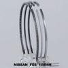 Chrome Nissan Gapless Piston Rings 6 Cylingder , Truck Engine Parts