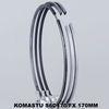 Ceramic Compressor Engine Piston Rings S6D170 With Wear - Resistance