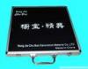 Black Fireproof Panel Aluminum Display Cases With Silk Screen Logo