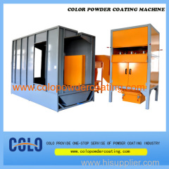 colo-Magic powder coating booth