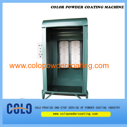 colo-s2152 SMART Lab-Style powder coating booth