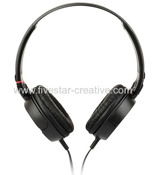 Sony MDR-ZX300 Sound Monitoring Outdoor Headband Headphones Black