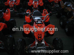 Yamaha 110cc Four Wheeled Motorcycles ATV , Single Tank 4 Wheels Motorcycle