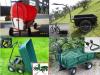 wheelbarrow, wheel barrow,garden tool cart,dump cart. hand trolley bike trailer