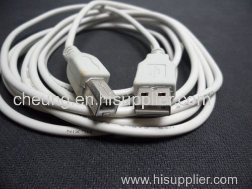 USB High Speed 2.0 A to B Printer Cable Lead