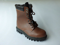 Steel midsole safety shos Tall canister boots of Labor