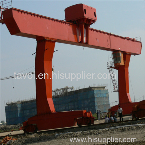 L model single girder gantry crane
