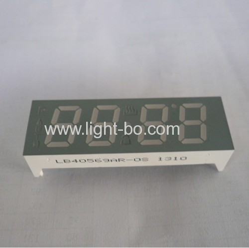 Ultra bright Red 4-Digit 0.56" 7 Segment LED Display Common Anode for Oven Timer Control