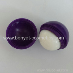 2014 new colorful bulged ball lip balm