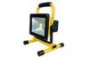 Outdoor 50W LED Rechargeable Floodlight 60Hz IP65 Waterproof Long Life with 5hours Battery Storage