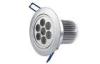 Aluminum Recessed LED Ceiling Downlights AC 85-265V , 7*1watt 4 inch LED Down Light