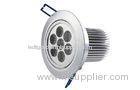 Aluminum Recessed LED Ceiling Downlights AC 85-265V , 7*1watt 4 inch LED Down Light