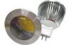 5 Watt 60Hz LED Spotlight Bulb , 2700 - 3500K Warm White Bridgelux COB Chip with Aluminum Housing