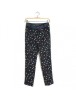 Black Peace Dove Polka Dot Harem Pants