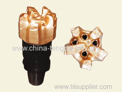PDC drill bit TD1345 (with 5 blades) for well drilling
