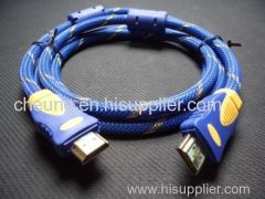 Premium 1.4 Gold 5 ft HDMI Cable for 1080p PS3 HDTV