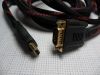 Gold HDMI Male to VGA HD-15 Male Cable