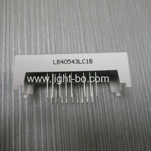 0.54 inches 4-digit 14-segment alphanumeric LED Displays with package dimensions 48 x 20 x 15.5 mm