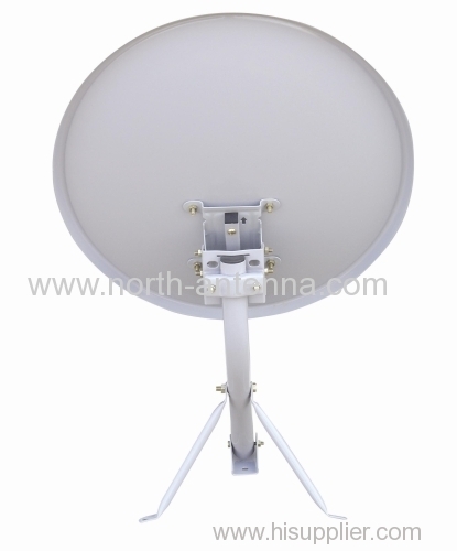 Ku Elliptical Satellite Dish Antenna Horixontal Size Larger Than Vertical Size
