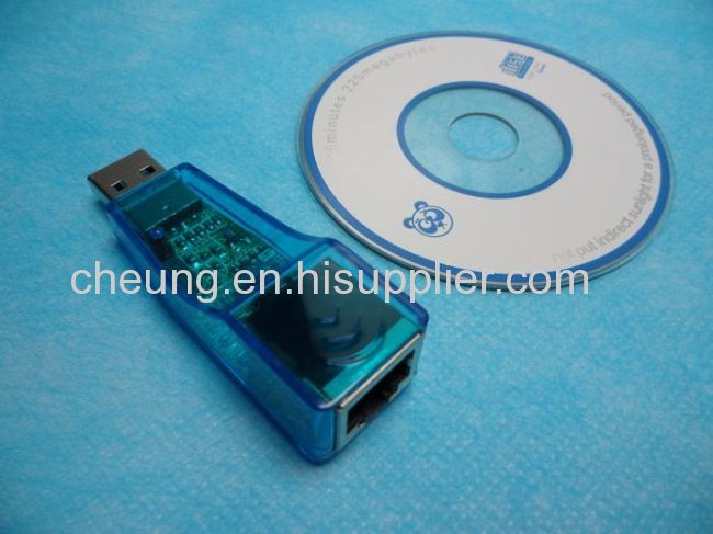 USB RJ45 Lan Ethernet 10/100 Mbps Network Adapter Card/usb lan card W/Retail package and driver 