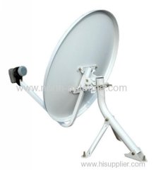 Ku Band 60cm Dish Antenna with High Gain Certification