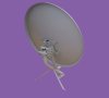 Ku Band 90cm Dish Antenna with High Gain Certification