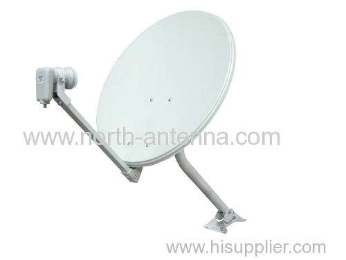 Ku Band Satellite Antenna with Fixed Foot Mount