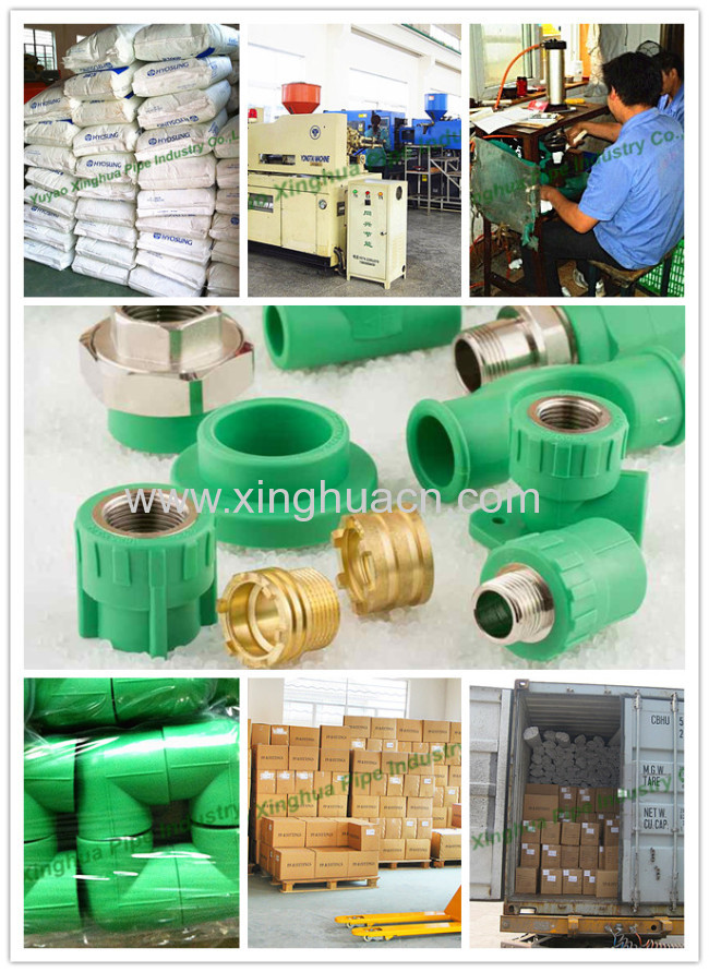 ppr male coupling for pipe fitting