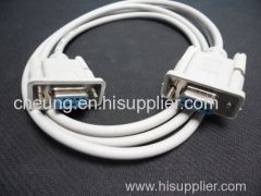DB9 9 Pin Serial Port Cable Female / Female RS232