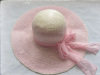 wide brimmed straw hat for summer