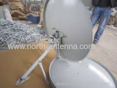 C Band 1.8m Polar Axis Prime Focus Dish Antenna