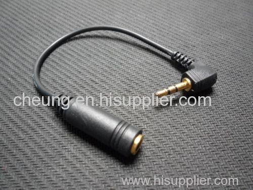 NEW 2.5 2.5mm to 3.5mm headphone adapter 3.5 mm jack